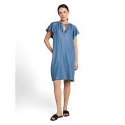 Tom Tailor jurk tencel jeans blauw